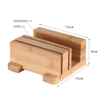 Support universel pour couteaux et planche à découper en bois, accessoires de cuisine modernes et durables