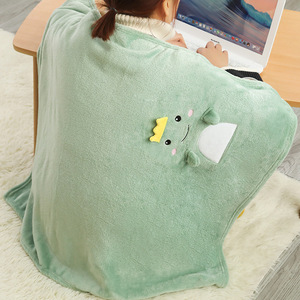 Serviette de bain pour animaux, couverture pour bébé, épaissie et plus chaude, cape enveloppante pour bébé, couverture douce et épaisse en fausse fourrure de vison, type agneau pour enfants - Product Image 4