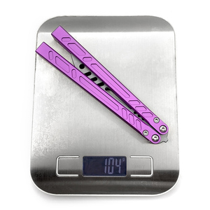 <strong>Butterfly</strong> <strong>Trainer</strong> <strong>Knife</strong> 420 Steel 6061 Aluminum Handle EDC Men's Gift Pocket <strong>Knife</strong> OEM - Product Image 6