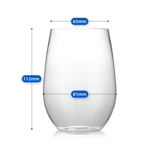 Vaso de Poliéster para Refrescos de 10oz/12oz/16oz, Personalizado con Diseño Impreso, de Alta Calidad, Resistente al Agua, para Bodas y Bares, Sublimación - Product Image 4