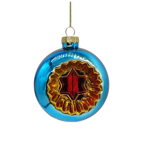 Ciondolo di <span class=keywords><strong>natale</strong></span> selezionato 65MM sfera di vetro a forma irregolare festa regalo scena decorazione albero di <span class=keywords><strong>natale</strong></span> - Product Image 2