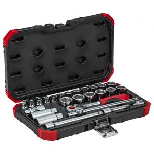 GEDORE - 3300053 3/8'' <b>Socket</b> set (26 pcs.) - EAN 4060833000536 <b>RATCHET</b> AND <b>SOCKET</b> SETS 3/8" - Product Image 2