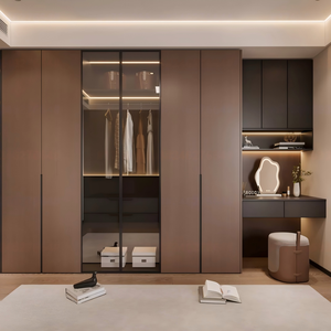 Armoire sur mesure respirante avec panneaux arrière espacés pour chambre en région subtropicale, réduit le risque de moisissure à l'intérieur des vêtements. - Product Image 6