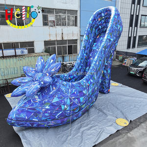 أحذية كعب عالي قابلة للنفخ باللون الأزرق العملاق للإعلانات - مبيعات ساخنة - Product Image 2