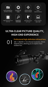 HTI J13 384*288 54mm Outdoor Langstrecken-Nachtsicht-Wärmebildkamera für die Jagd mit Hot-Spot-Tracking - Product Image 3