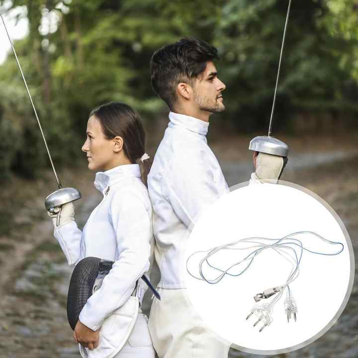 Professional Pin Plug Fencing Body Wire Sports Accessories Hand Line Training Equipment