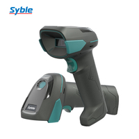Syble XB-D30 Escáner de Código de Barras Inalámbrico 1D 2D, Escáner de Código QR Portátil para Android Windows, Colector de Datos