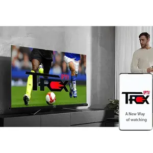 Trex Android TV Box Media Player su Smart TV Set Top Box pannello rivenditore m3u Test gratuito