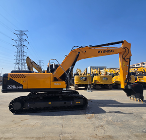 รถขุดฮุนได 220LC-9S มือสองจากเกาหลี น้ำหนัก 21.2 ตัน สภาพดี บุ้งกี๋ขนาด 1.0-1.05 เมตร กำลัง 125 กิโลวัตต์ - Product Image 5