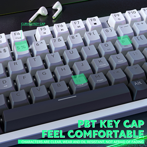 90% Full Size <b>Keyboard</b> 94 Keys Hot Swappable Blue Red Switch Keycaps Cold Backlit <b>USB</b> Wired Mechanical 90% <b>Keyboard</b> 90% <b>Keyboard</b> - Product Image 5