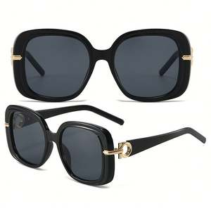 Gafas de Sol Cuadradas Extra Grandes con Logotipo Personalizado 2025, Coloridas, Vintage, con Protección UV400 para Mujer - Product Image 5