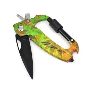 Juego de Cuchillo con Mosquetón para Exteriores Changlin Modelo 7340, Equipo de Supervivencia EDC con Rompecristales, Multiherramienta de Acero Inoxidable y Aluminio - Product Image 5