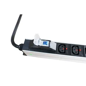 2 x 8 IEC C13 outlet rack mounted PDU with IEC60309 plug for Network Cabinet