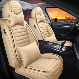 Housse de <span class=keywords><strong>siège</strong></span> de <span class=keywords><strong>voiture</strong></span> de luxe universelle en cuir PU, housses de <span class=keywords><strong>siège</strong></span> de <span class=keywords><strong>voiture</strong></span> imperméables, <span class=keywords><strong>protection</strong></span> tout temps, <span class=keywords><strong>protection</strong></span> de l'intérieur de la <span class=keywords><strong>voiture</strong></span> - Product Image 6