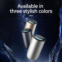 Rafraîchisseur d'air personnalisé pour voiture, huiles essentielles, diffuseur de parfum portable de luxe pour voiture avec lumière ambiante