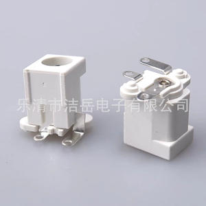Jieyue Dc Power <b>Socket</b> Dc-005t 5.5x2.1 <b>12v</b> Vertical Surface Mount Non Grounding Copper Audio Video Use - Product Image 4
