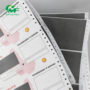 Tùy chỉnh an ninh hóa đơn Pin bưu phẩm lương Biên Chế hình thức phong bì bí mật phiếu lương máy tính carbonless bản sao giấy cho ngân hàng ATM - Product Image 1