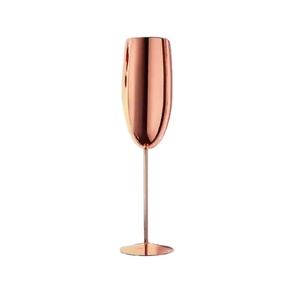 Copa de Vino de Metal de Alta Calidad con Acabado Dorado Brillante, Decoración para Bodas y Accesorios de Bar a Precio de Mayoreo en India - Product Image 1