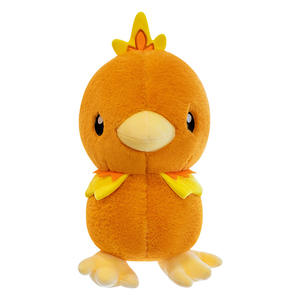 Adorable oreiller en peluche <span class=keywords><strong>Torchic</strong></span> de dessin animé - Peluche douillette pour la décoration de chambre, cadeau d'anniversaire câlin - Product Image 6