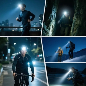 Linterna Frontal LED Recargable, Ajustable y Colorida <span class=keywords><strong>de</strong></span> <span class=keywords><strong>la</strong></span> Nueva Marca Popular Wason, para Camping, Correr, Senderismo, con Sensor - Product Image 5