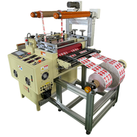 Machine de découpe de papier à fente informatisée avec PLC Mitsubishi, fabrication chinoise, largeur de travail 360 mm, capacité 100 m/min, garantie 1 an