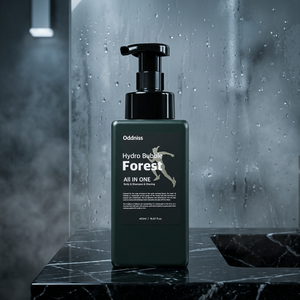 Oddniss Hydro Bubble Forest Tout-en-un : Gel Douche, Shampoing et Nettoyant Après-Rasage 493ml – Gel Douche Coréen 3-en-1 pour Hommes - Product Image 4