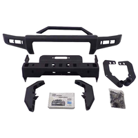 Protection de pare-chocs avant JOP4X4 avec éclairage pour Suzuki Jimny Sierra JB64 JB74 JC74 4ème génération 3/5 portes en acier aluminium modèle 19-24