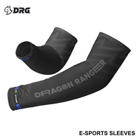 Couvre-bras en élasthanne avec logo personnalisé Manchons de bras respirants pour sports électroniques respectueux de la peau