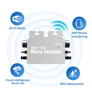 Magazzino ue IP65 600W Grid Tie Micro Inverter 800W 700W 600W 230Vac 220Vac 110Vac Microinverter solare 600w