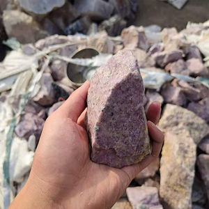 Pietre Grezze di Lilla all'Ingrosso, Cristalli Naturali di <span class=keywords><strong>Lepidolite</strong></span> per Guarigione e Decorazione Feng Shui - Product Image 6