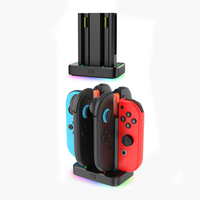 Support de charge universel 6 en 1 pour Nintendo Switch 2, station de charge gauche et droite avec lumières RVB