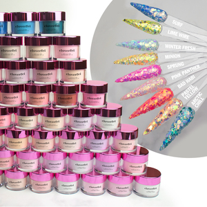 Kit de poudre acrylique pour ongles – Vente directe usine – Haute pigmentation, haute qualité – Poudre 2-en-1 pour trempage et acrylique pour système de trempage d'ongles - Product Image 2