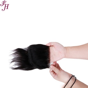 FH Cierre Frontal Transparente de Encaje Suizo 5x5, Cabello Virgen Remy Brasileño Liso Pre-Desplumado - Product Image 4
