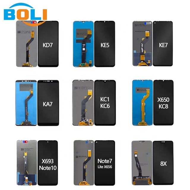 Lcd Display for Infinix Tecno KD7 KA7 KC1 KC6 KE5 KE7 Note7 Lite Lcd Screen X650 X693 X656 X657 X653 X688 X682 Lcd Pantallas