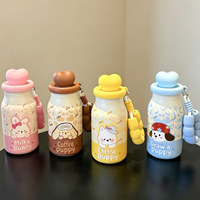 Sangle de transport souple amovible avec motif animal pour tasse isotherme, anti-déversement, idéale pour les promenades en extérieur, les courts trajets, les boissons glacées et les activités sportives