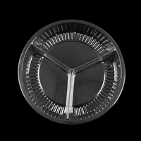 Récipient en plastique personnalisé pour prévenir les fuites boîtes d'emballage alimentaire pour plateau à emporter de fruits en dés