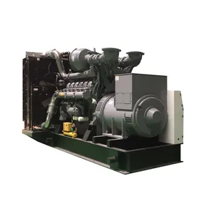 Closed radiator 60KW rated power Intelligent controller Brand diesel engine Diesel generator set