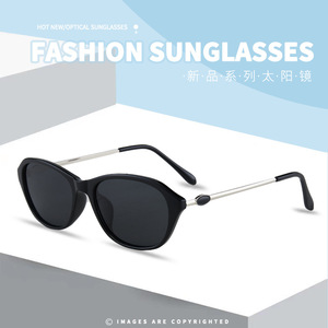 Lunettes de soleil œil de chat pour femmes, monture intégrale, polarisées, protection UV400, style tendance, adulte 2024 - Product Image 4