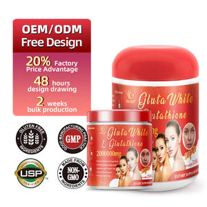 ผงกลูตาไธโอน2000000มก. พรีเมี่ยมสำหรับผิวกระจ่างใสต่อสู้กับริ้วรอยเหมาะสำหรับดูแลผิวที่มองเห็นได้ภายใน20วัน - Product Image 2