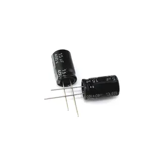 Diğer radyo kontrol oyuncaklar elektronik bileşenler 15uf 400v chong alüminyum elektrolitik kondansatörler