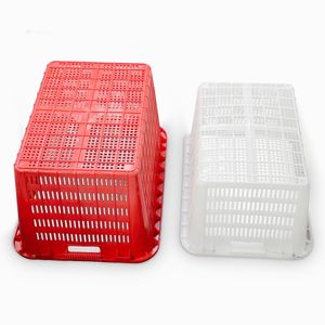 Peng Gong Rectangular Plastic Storage Basket With Handles Multi Purpose Neatening Storage - Product Image 2