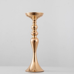 Centro de Mesa de Cristal con Forma de Flor a Precio Económico, Decoración para Mesa de Boda, Florero de Metal Plateado y Dorado, Estilo Moderno y Romántico - Product Image 5