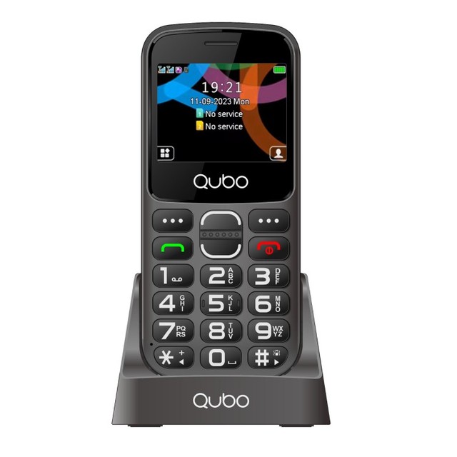 X230C_4G Big Screen Bar Design Seniors Phone with Spanish/French Support Easy-to-Use 4G LTE Keypad Dual SIM Card