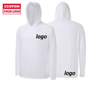 Chemises personnalisées en bambou Upf50 + avec évacuation de l'humidité pour hommes, chemises à manches longues pour enfants, chemise de pêche avec capuche et sweat à capuche pour hommes avec <span class=keywords><strong>UV</strong></span> - Product Image 5
