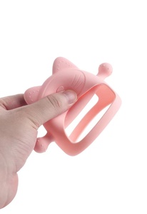 En gros, nouveau jouet de dentition en silicone en forme de main pour nouveau-né, sans BPA, pour la mastication des molaires et l'éveil sensoriel des nourrissons - Product Image 6