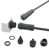 Connecteur étanche AOHUA M20 pour montage sur panneau pour connexion d'alimentation