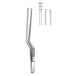 Pinzas Walter de 16 cm / 6-1/4 Pulgadas, Pinzas Quirúrgicas de Acero Inoxidable para Manipulación de Tejidos, Cirugía General, Cirugía Plástica - Product Image 1