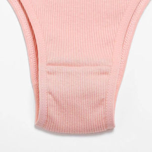 سراويل داخلية نسائية قطنية من FINETOO، ملابس داخلية مثيرة منخفضة الخصر مصنوعة من الكروشيه، سراويل داخلية نسائية قصيرة - Product Image 4