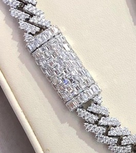 Cadena de Moissanita de Calidad de Exportación, Joyería Fina para Uso Diario y Ocasiones Especiales, Disponible a un Precio Razonable - Product Image 3