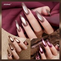 JTING 2025, Nueva Colección de Esmaltes de Uñas en Gel Efecto Ojo de Gato, 24 Colores Otoño Invierno, Esmalte Magnético Profesional UV, OEM
